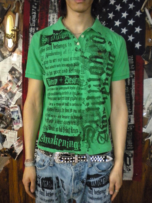 Summoned Awakening Green Polo Small