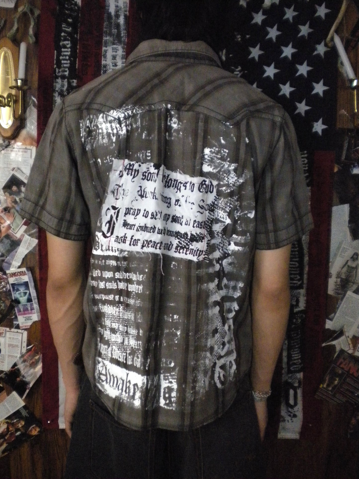 Summoned Awakening Grey Flannel Button Down