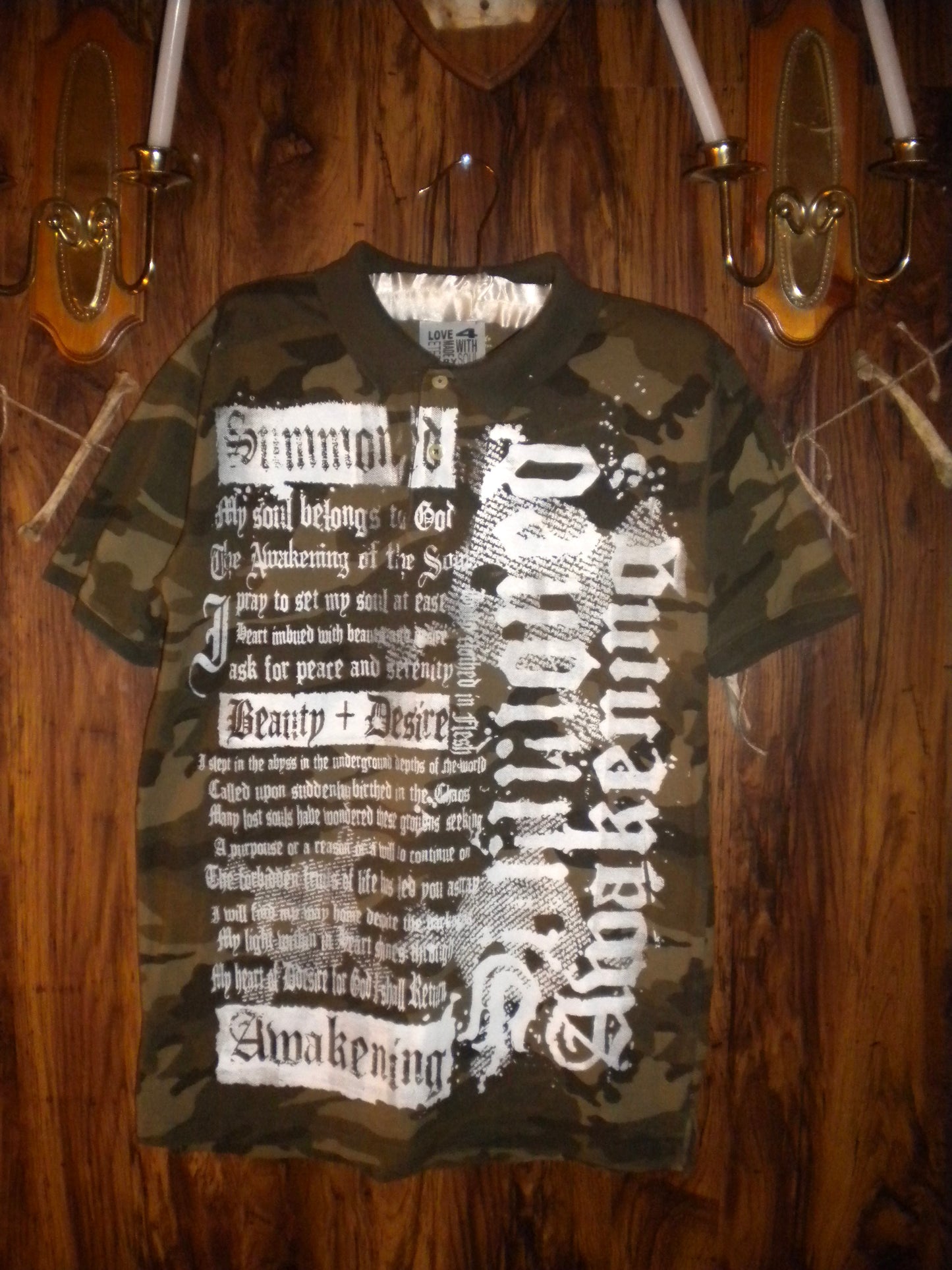 Summoned Awakening Camo Polo Small