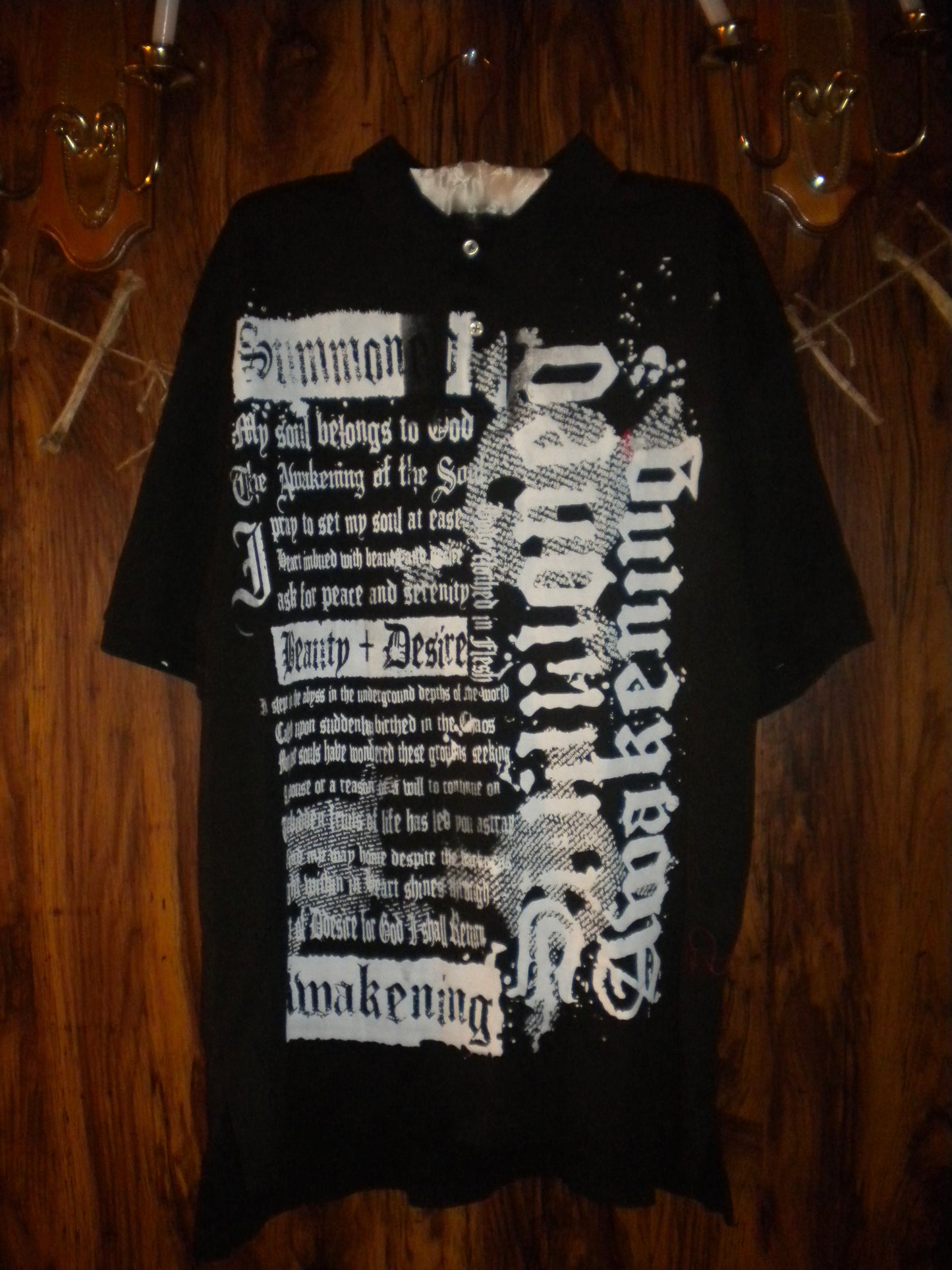 Summoned Awakening Black Polo Large