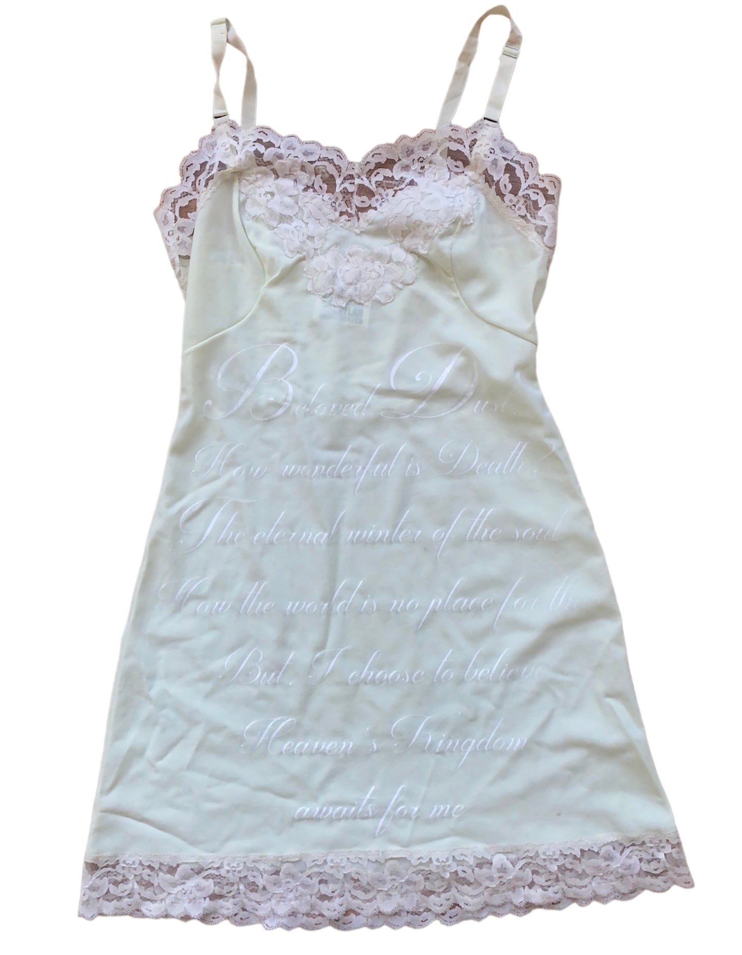 Beloved Dust Mint Green Slip Dress