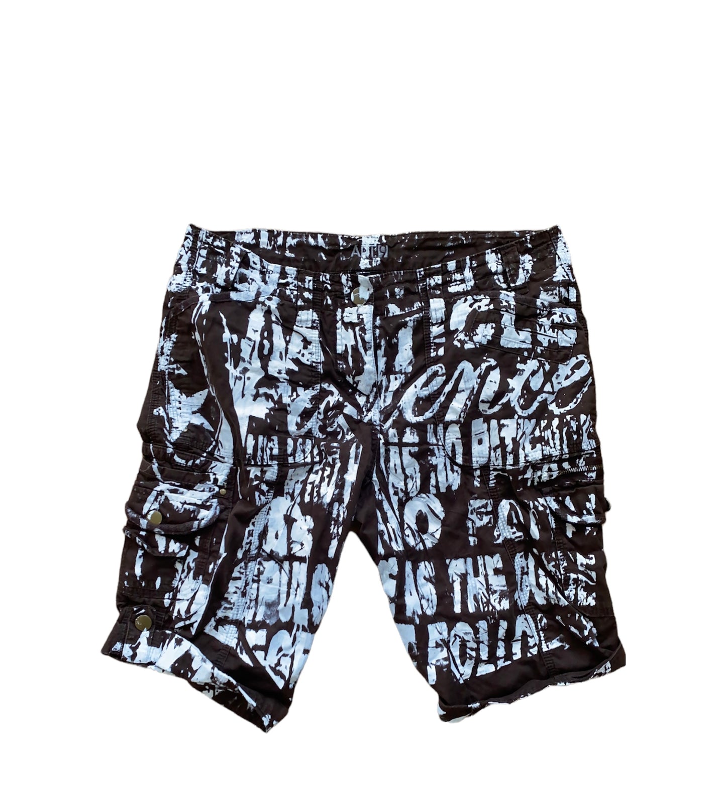 No Patience Capri Cargo Shorts