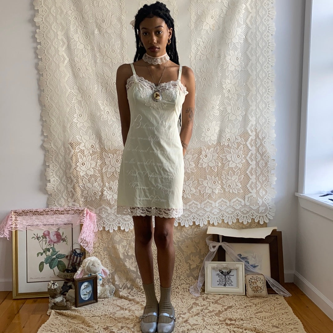 Beloved Dust Mint Green Slip Dress