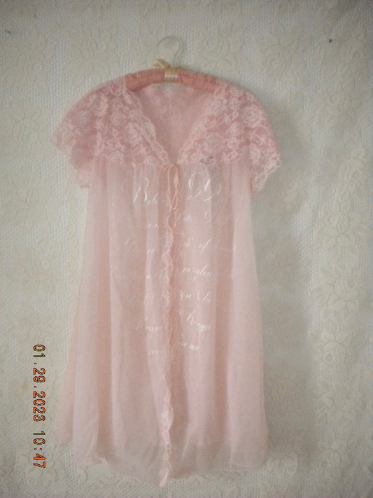 Beloved Dust Pink Peignoir