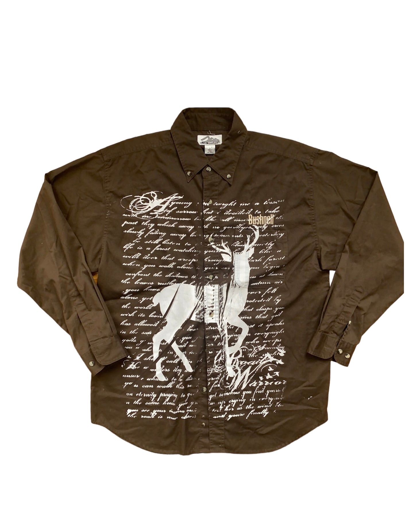 Road Warrior Brown Button Up