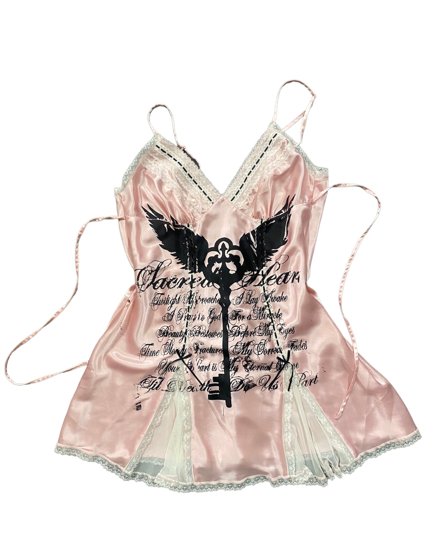 Sacred Heart Pink Slip Dress