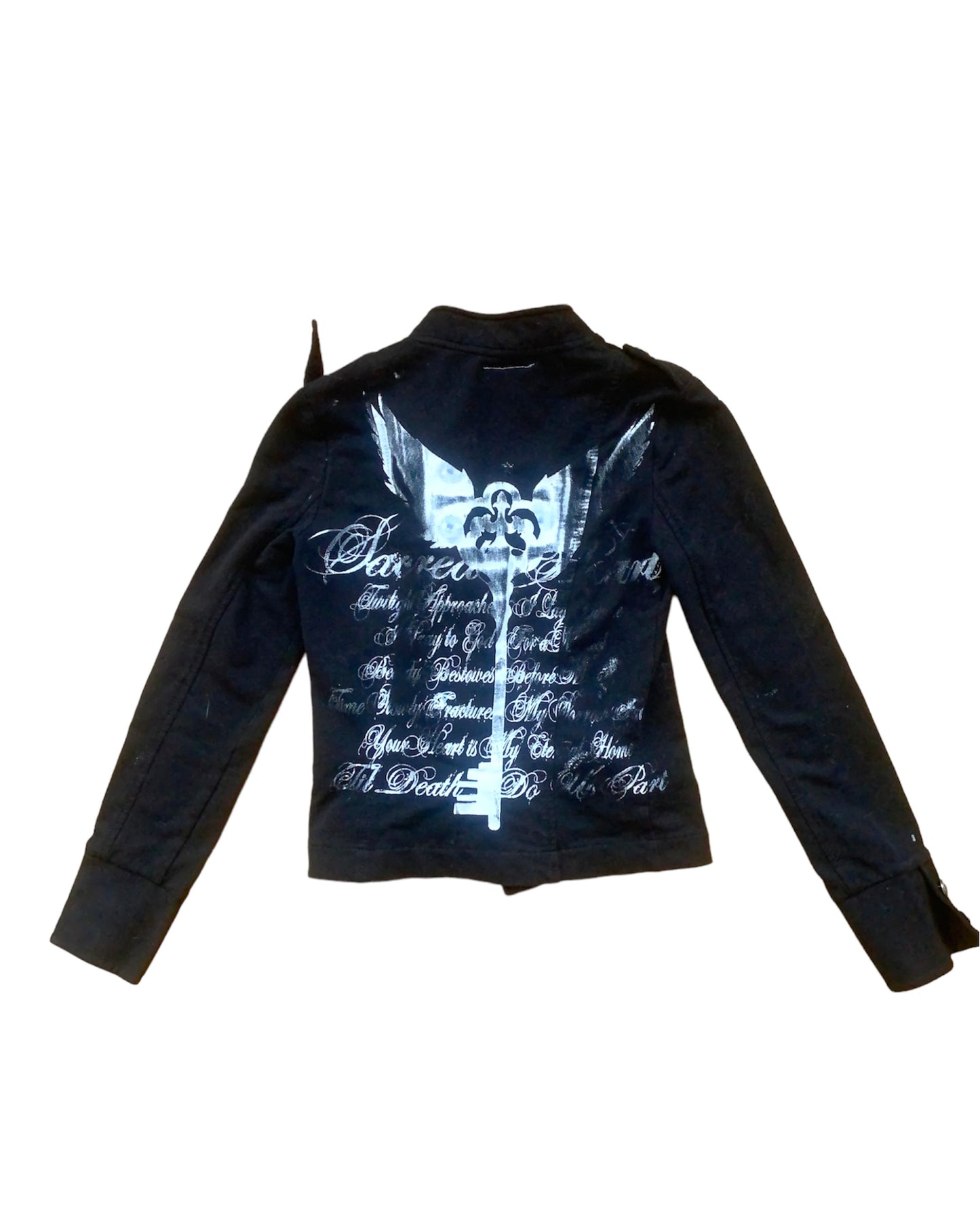 Sacred Heart Black Jacket